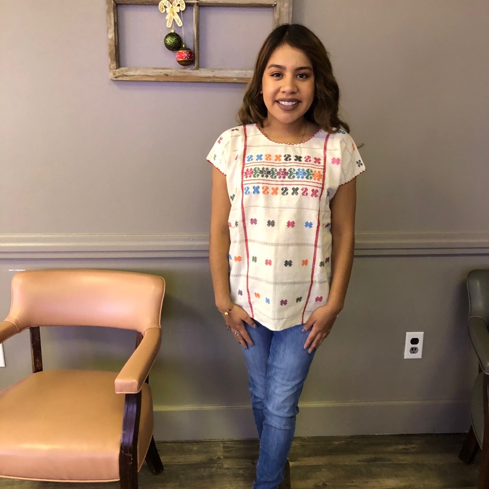 Embroidered blouse